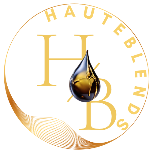 HauteBlends Perfume Oil, Designer Inspired Perfume Dupe, Vegan Perfume, Cruelty Free Perfume, IFRA Compliant Fragrance Oil, Long Lasting Perfume Dupe, HauteBlends Logo