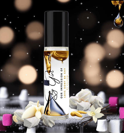 HauteBlends Shy Girl Perfume Oil Inspired by Love Don't Be Shy®, Love Don't Be Shy® Perfume Dupe, Vegan Perfume, Cruelty Free Perfume, IFRA Compliant Fragrance Oil, Long Lasting Perfume Dupe